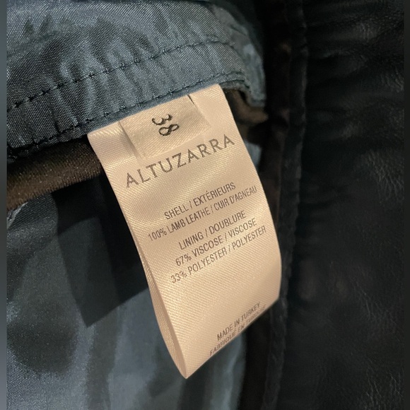 Altuzarra Fosset leather pants in Starling - Picture 4 of 5